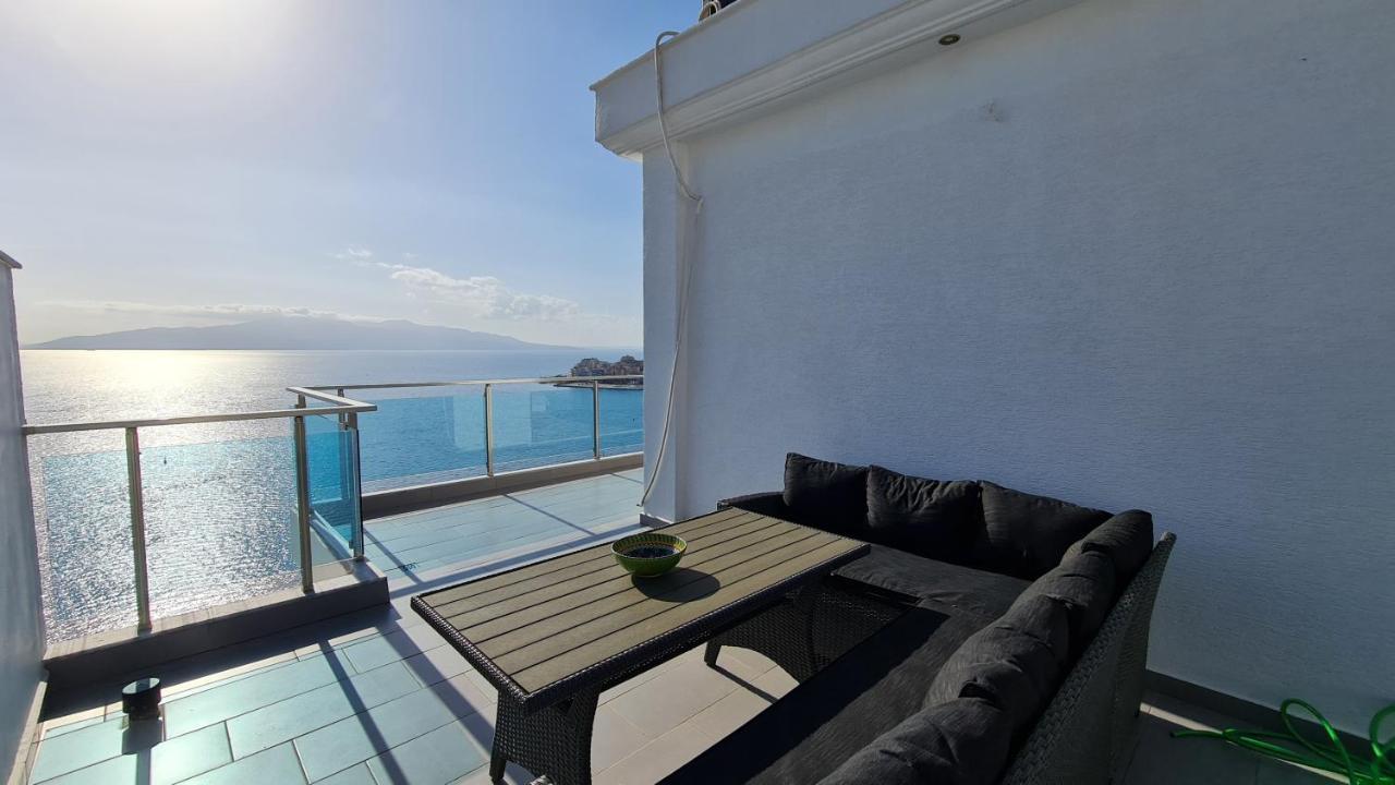 Rocknest Sea View Penthouse Apartment Sarande Exterior photo