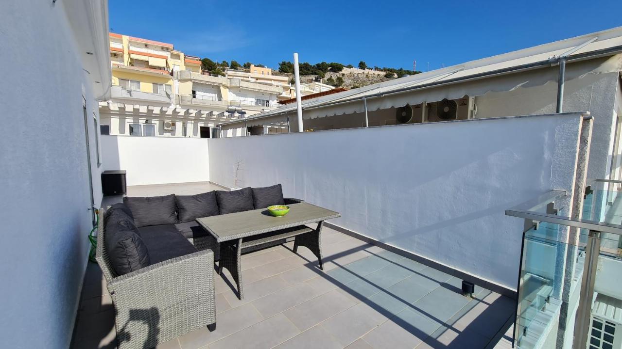 Rocknest Sea View Penthouse Apartment Sarande Exterior photo