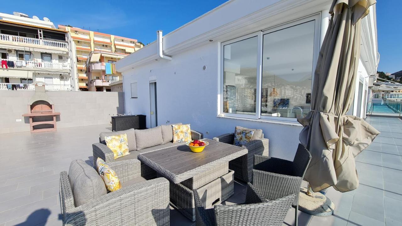 Rocknest Sea View Penthouse Apartment Sarande Exterior photo