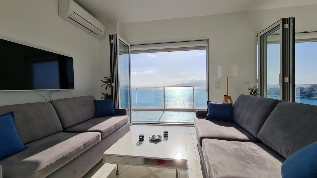 Rocknest Sea View Penthouse Apartment Sarande Exterior photo