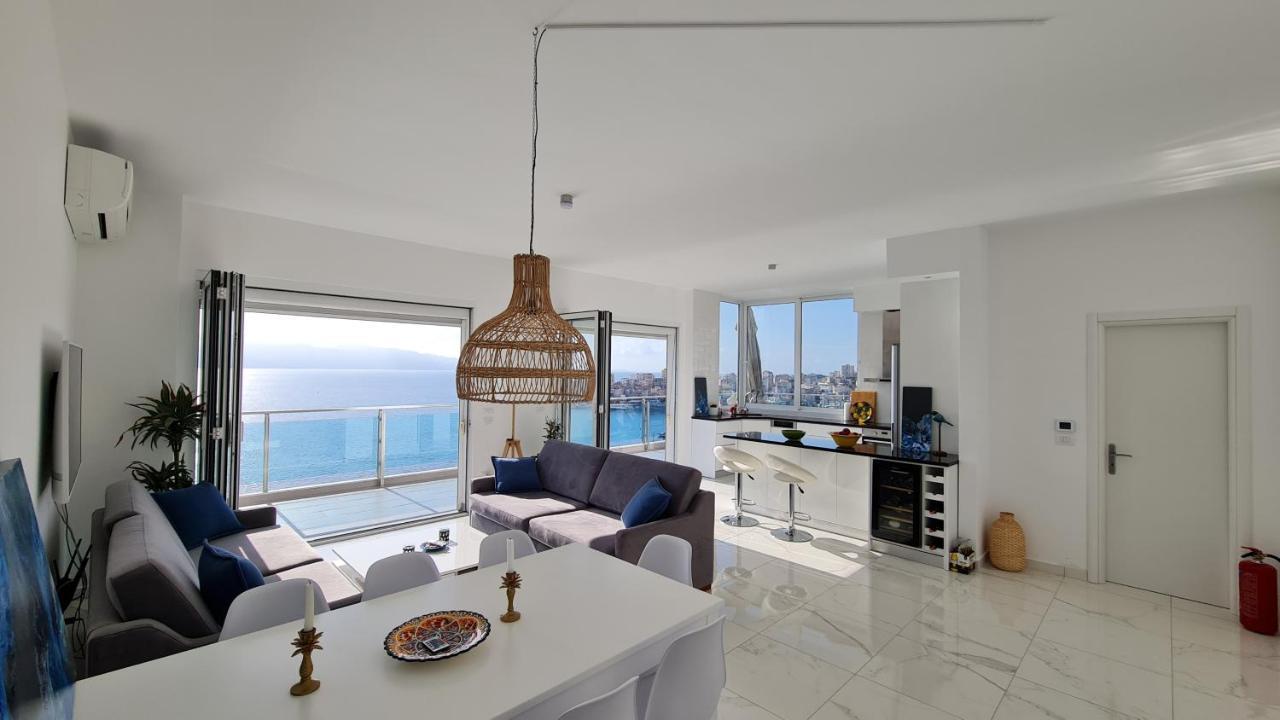 Rocknest Sea View Penthouse Apartment Sarande Exterior photo