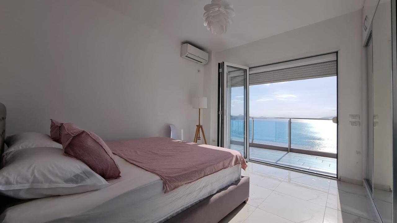Rocknest Sea View Penthouse Apartment Sarande Exterior photo